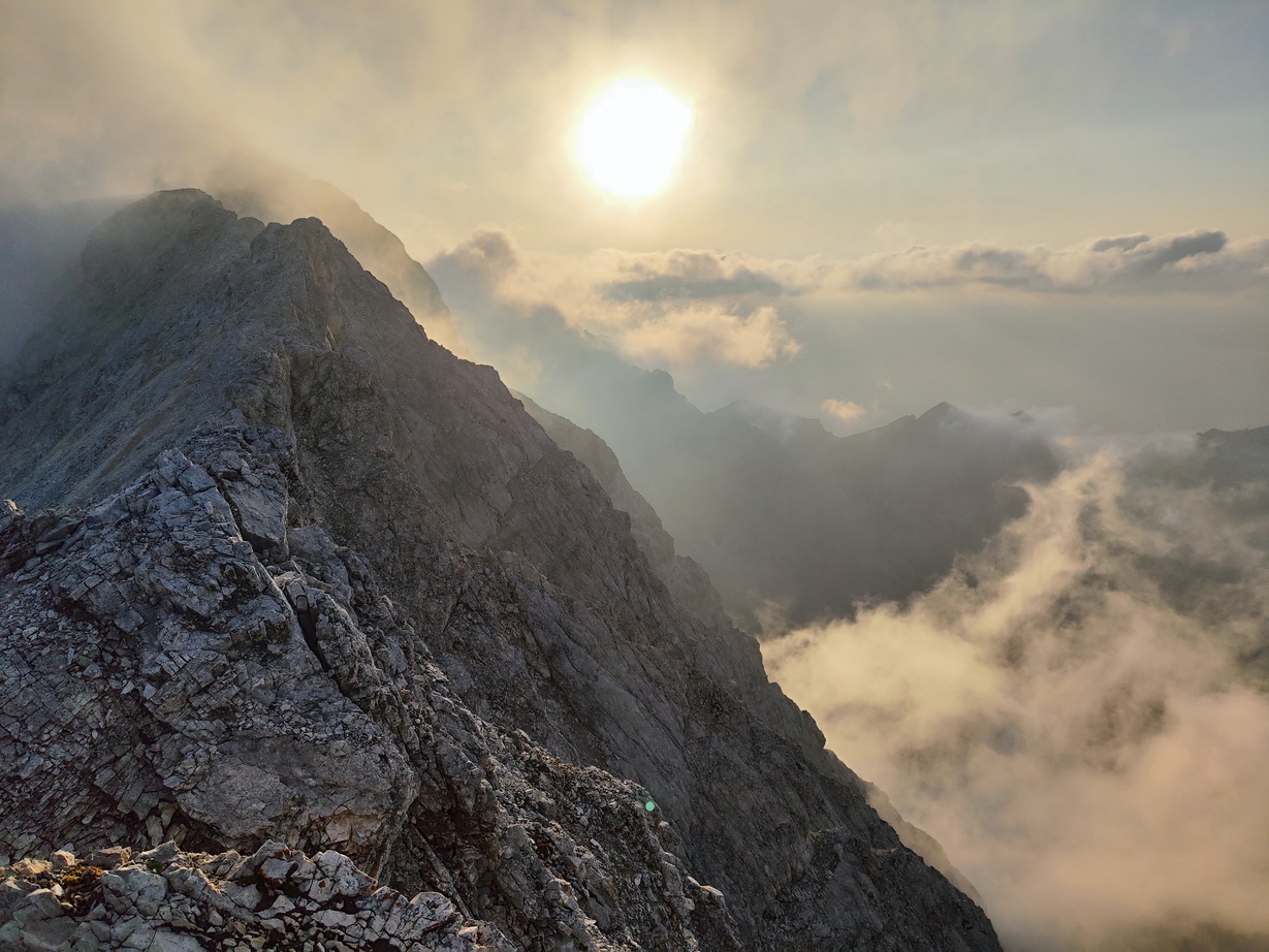 Hammersbach - Alpspitze - Jubilaumsgrat - Zugspitze