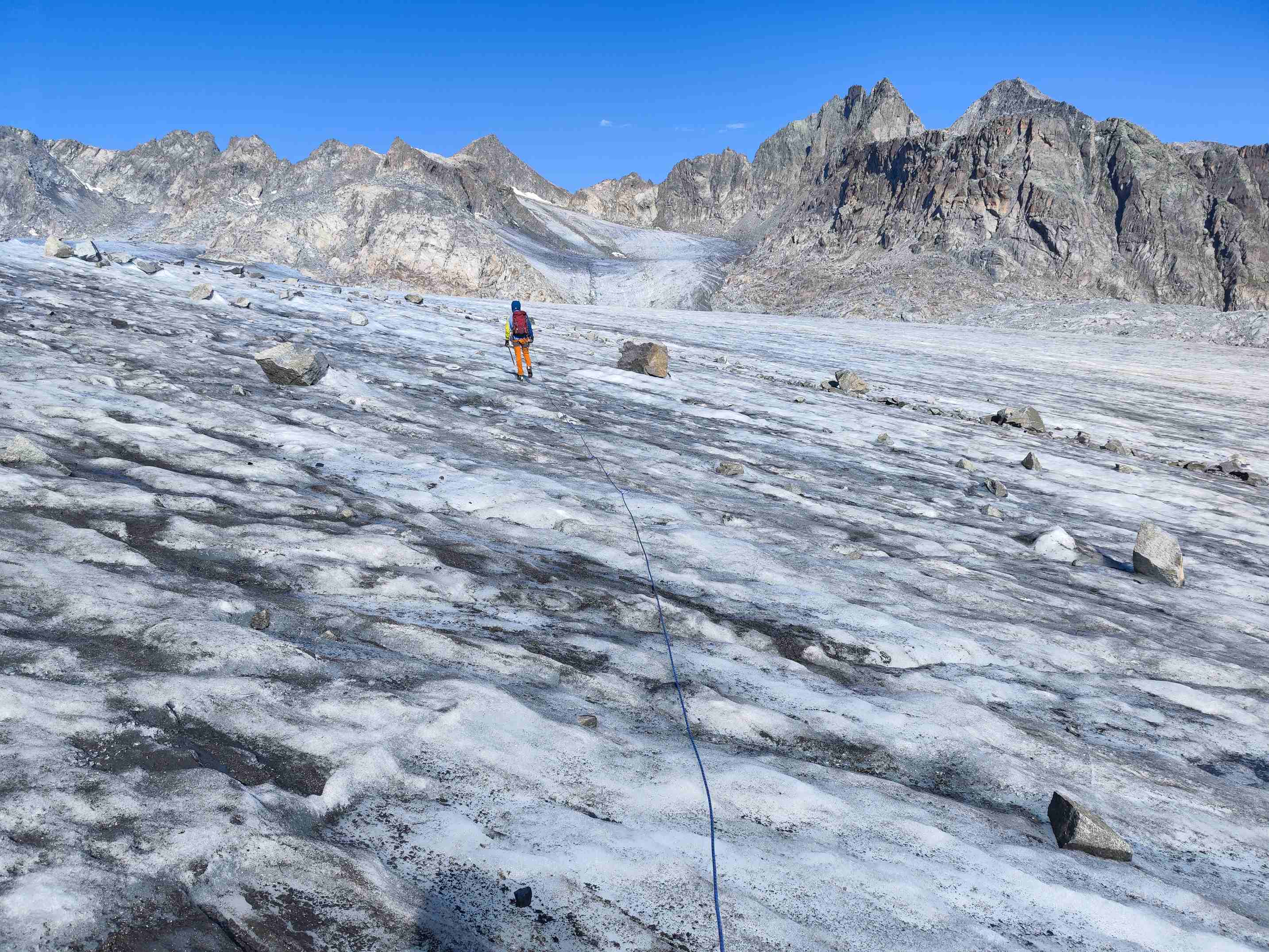 Ascenso al Lüsener Spitze