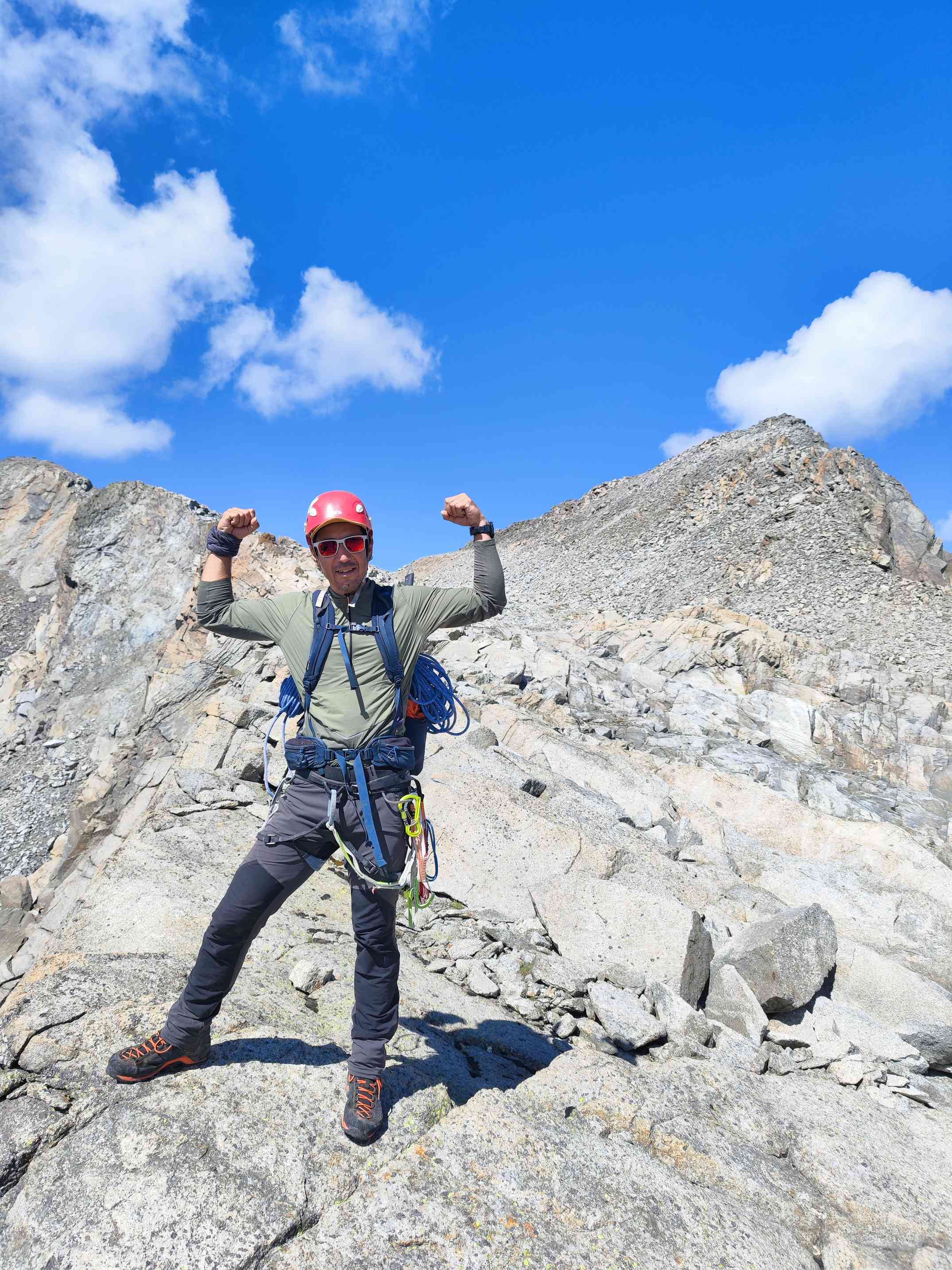 Ascenso al Lüsener Spitze